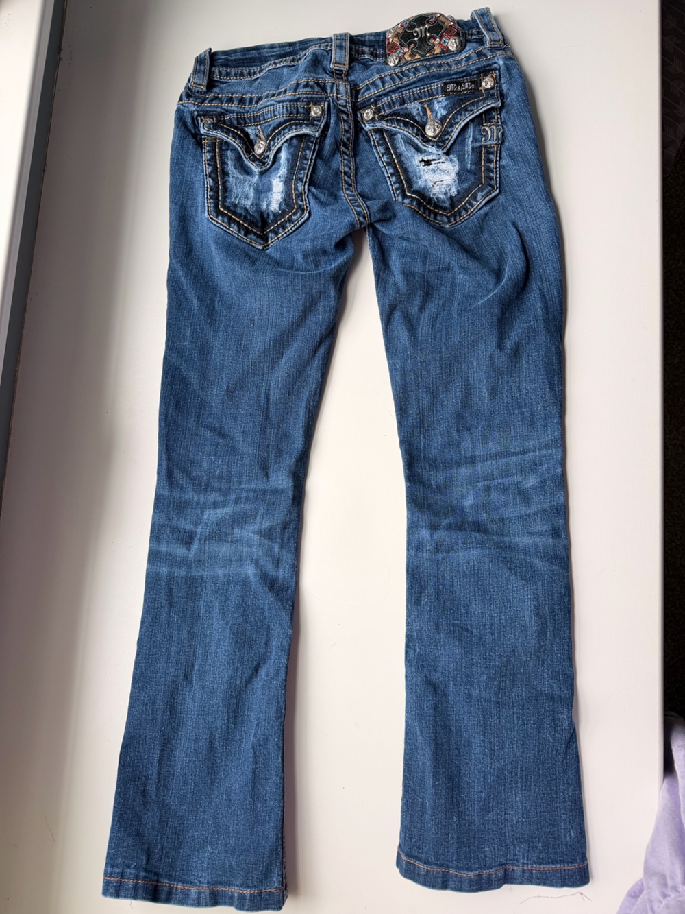 Vintage Y2K Miss Me bootcut jeans size 26 - Picture 6 of 6